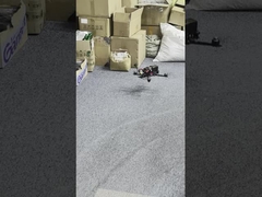 Μαύρο 7 ιντσών FPV Drone με 45 λεπτά χρόνο εναέριας λειτουργίας και 5.8G 1.2G 1.3g 4.9G 2W 3W 5W VTX Rc Drone